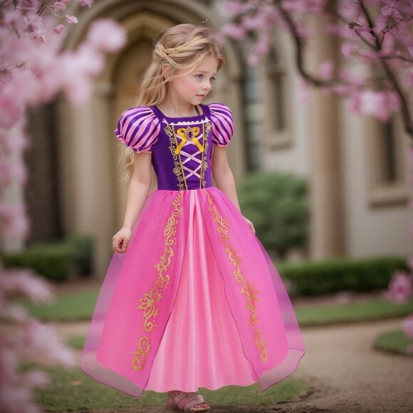 Rapunzel-Inspired Princess Dress